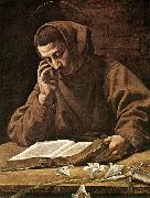 BASSETTI, Marcantonio St Antony Reading 21 oil painting on canvas